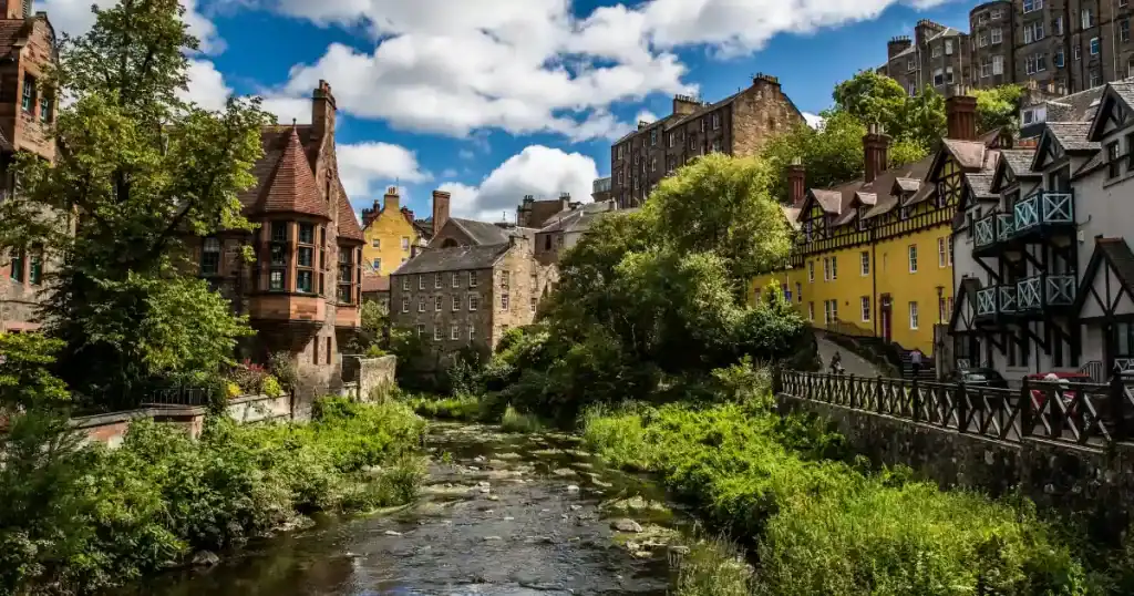 Dean Village – jedna z nejhezčích vesniček, co vidět ve Skotsku