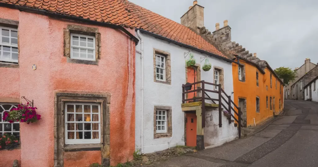 Vesnice Culross je jedna z nejkrásnější, co můžete vidět ve Skotsku